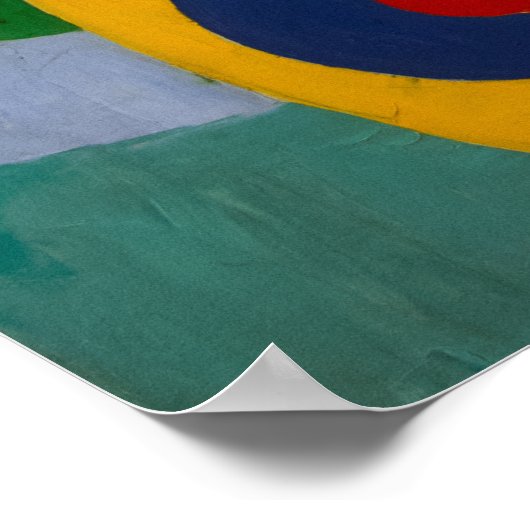 Rhythmus, Lebensfreude | Robert Delaunay | Poster (Ecke)