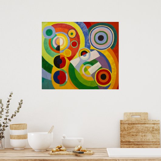 Rhythmus, Lebensfreude | Robert Delaunay | Poster (Küche)