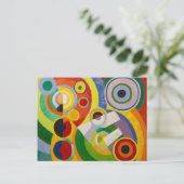 Rhythmus, Lebensfreude | Robert Delaunay | Postkarte (Stehend Vorderseite)