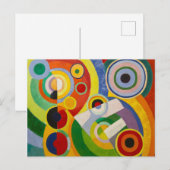 Rhythmus, Lebensfreude | Robert Delaunay | Postkarte (Vorne/Hinten)