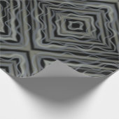 Rhythmus Pulsieren Moderne Abstrakte Kunst Illustr Geschenkpapier (Ecke)