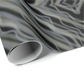 Rhythmus Pulsieren Moderne Abstrakte Kunst Illustr Geschenkpapier (Rolleneckpunkt)