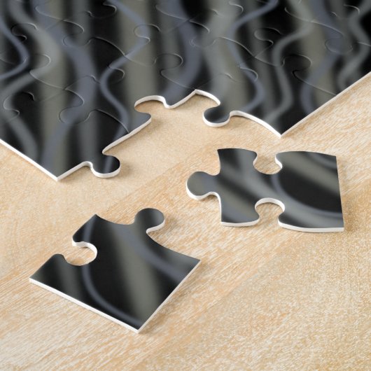 Rhythmus Pulsieren Moderne Abstrakte Kunst Illustr Puzzle (Seite)