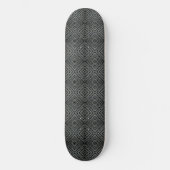 Rhythmus Pulsieren Moderne Abstrakte Kunst Illustr Skateboard (Vorderseite)