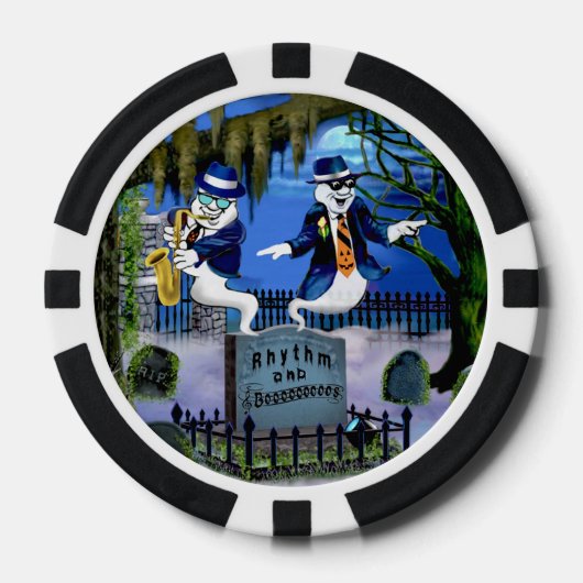 RHYTHMUS UND BUHMANNS POKERCHIPS (Vorderseite)