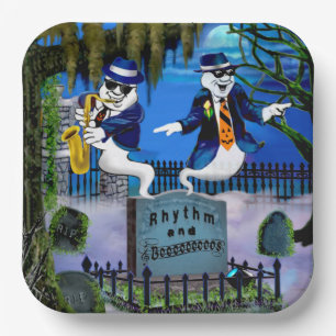 RHYTHMUS UND BUHOS PAPPTELLER