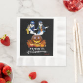 RHYTHMUS UND BUHOS SERVIETTE (Beispiel)