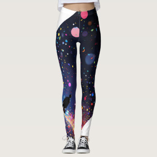 Rhythmus und Lichter Leggings