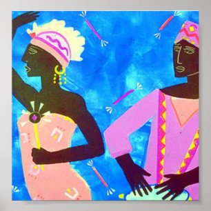 Rhythmus und Wurzeln Poster