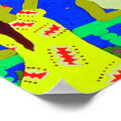 Rhythmus und Wurzeln Poster (Ecke)