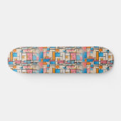 Rhythmus von Mondrian Skateboard (Horizontal)