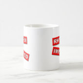 Rhythmusstörungen Funny Mug Spaß Kaffeetasse (Mittel)