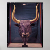 Rhyton in Form eines Bullenkopfes, Poster (Vorne)