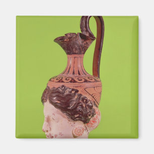 Rhyton in Form eines weiblichen Kopfes Magnet