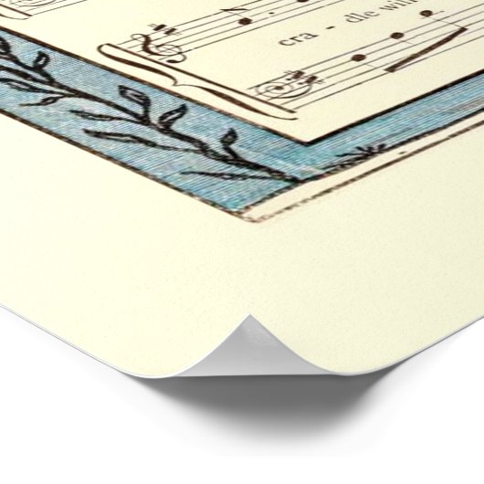 Rhyton-Kinderzimmer Poster (Ecke)