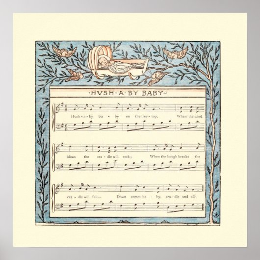 Rhyton-Kinderzimmer Poster (Vorne)