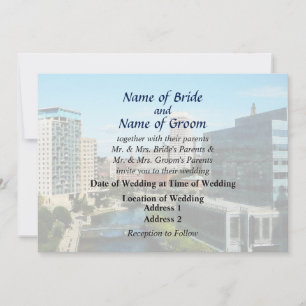 RI - Providence RI Skyline Einladung