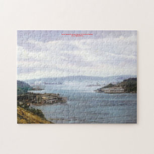 Ría de Ferrol (A Coruña)/Mündung des Ferrol Puzzle