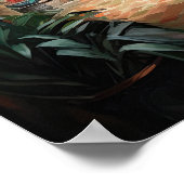 Riad Marrakech Malerei Art Print Poster (Ecke)