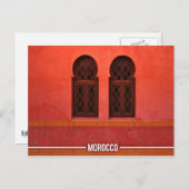 Riad Marrakesch Marokko Postkarte (Vorne/Hinten)