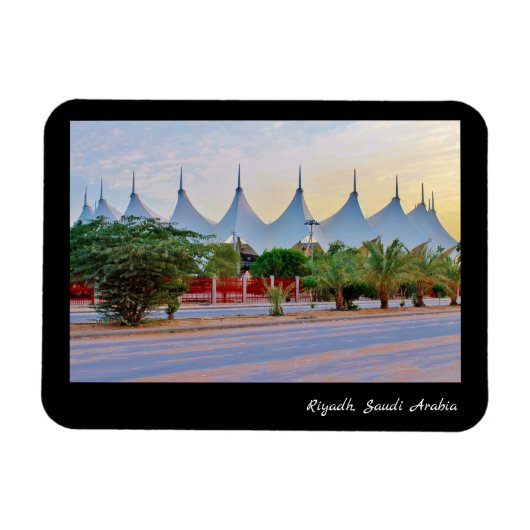 Riad, Saudi-Arabien Magnet (Horizontal)