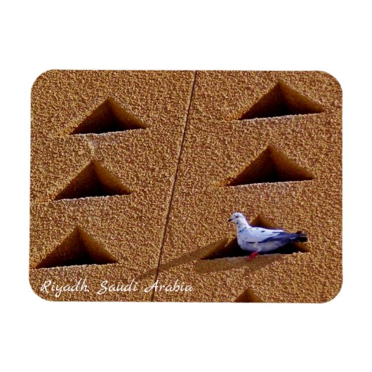 Riad, Saudi-Arabien Magnet (Horizontal)