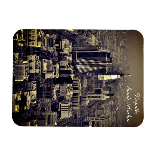 Riad, Saudi-Arabien Magnet (Horizontal)