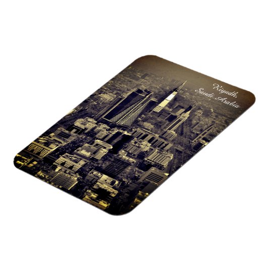 Riad, Saudi-Arabien Magnet (Linke Seite)