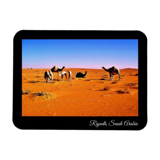 Riad, Saudi-Arabien Magnet (Horizontal)