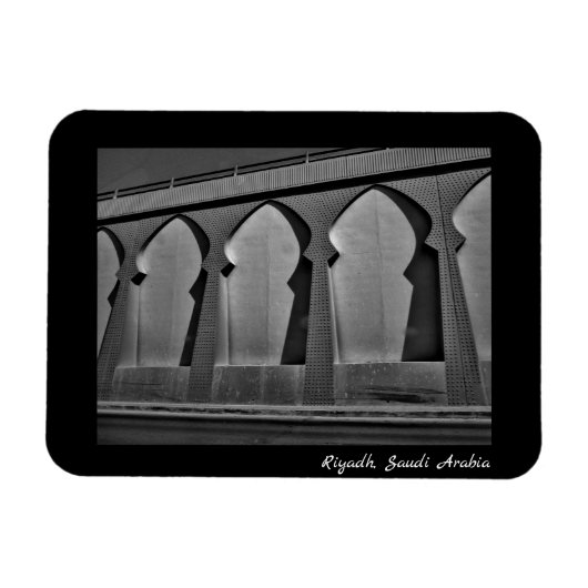 Riad, Saudi-Arabien Magnet (Horizontal)