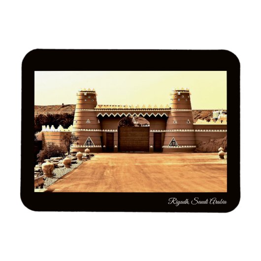 Riad, Saudi-Arabien Magnet (Horizontal)