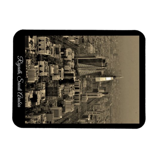 Riad, Saudi-Arabien Magnet (Horizontal)