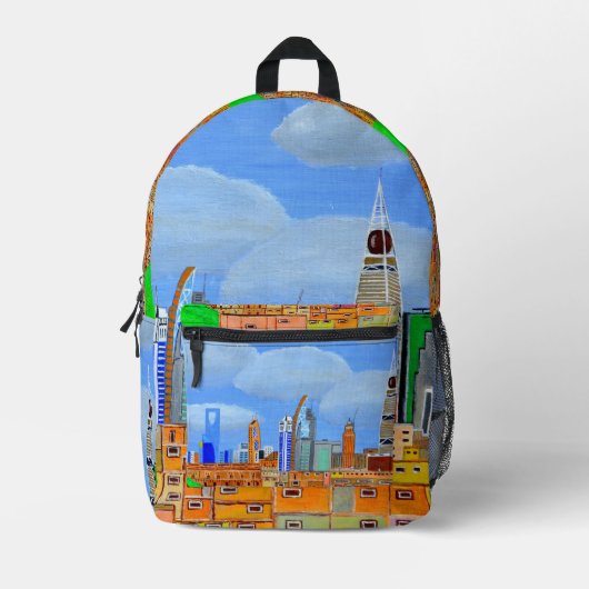 Riad, Saudi-Arabien-Rucksack Bedruckter Rucksack (Vorderseite)