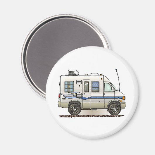 Rialta Winnebago Camper Magnet (Vorderseite/Rückseite)
