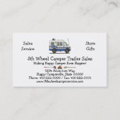 Rialta Winnebago-Camper RV HSH Visitenkarte (Vorderseite)