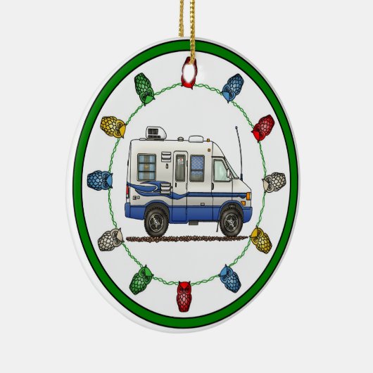 Rialta Winnebago-Camper RV M Keramik Ornament (Rechts)