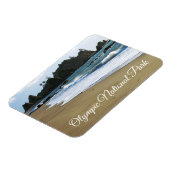 Rialto Beach, Olympic National Park Washington Magnet (Linke Seite)