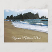 Rialto Beach, Olympic National Park Washington Postkarte (Vorderseite)