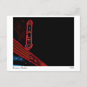Rialto - Bozeman, Montana Postkarte