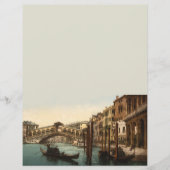 Rialto Bridge I, Venedig, Italien 8,5x11 Stationer (Vorderseite)