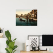Rialto Bridge I, Venedig, Italien Archival Print Poster (Heimbüro)