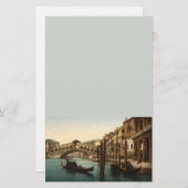 Rialto Bridge I, Venedig, Italien Briefpapier (Vorne/Hinten)