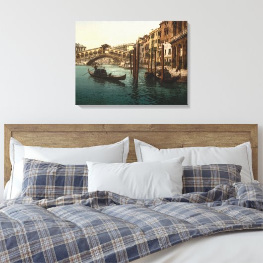 Rialto Bridge I, Venedig, Italien Leinwanddruck (Insitu (Schlafzimmer))