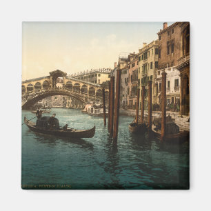 Rialto Bridge I, Venedig, Italien Magnet