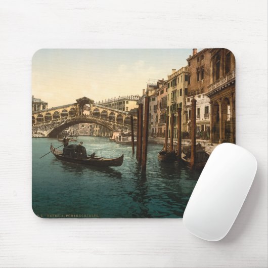 Rialto Bridge I, Venedig, Italien Mousepad (Mit Mouse)