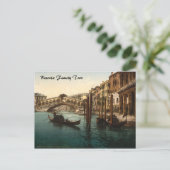 Rialto Bridge I, Venedig, Italien Postkarte (Stehend Vorderseite)