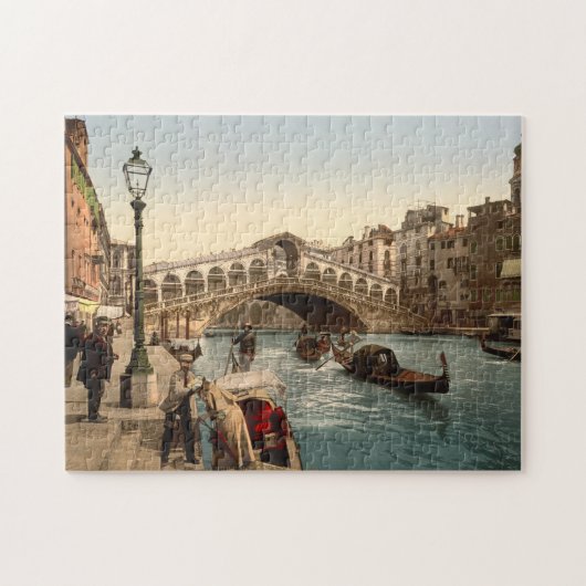Rialto Bridge II, Venedig, Italien Puzzle (Horizontal)