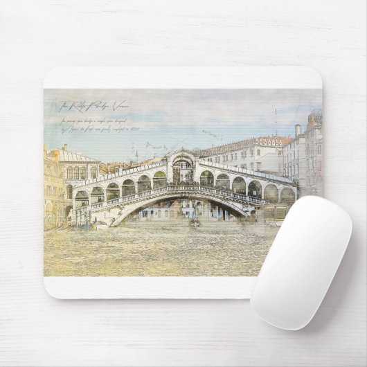 Rialto Bridge Mousepad (Mit Mouse)