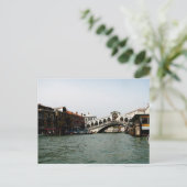 Rialto Bridge Postkarte (Stehend Vorderseite)