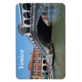 Rialto Bridge Premium Magnet (Vertikal)